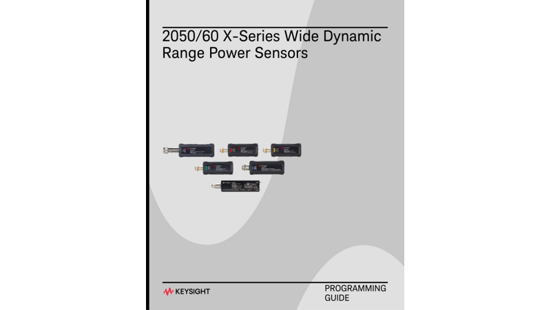 Keysight 2050/60 X-Series Programming Guide